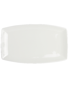 Steelite 6940E601 Parliament Oblong Tray, 10"x6", White