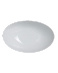 Steelite 6940E6023 Parliament Oval Bowl, 7oz, White