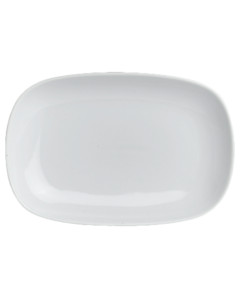 Steelite 6940E6043 Parliament Oval Tray, 7-1/4"X5-1/8", White