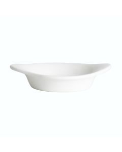 Steelite 6940E6106 Parliament Eared Tray, 3/4oz, White
