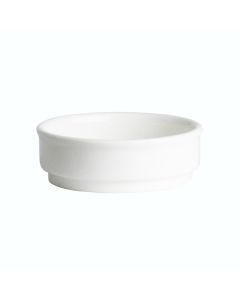 Steelite 6940E6110 Parliament Condiment Tray, 2-1/2oz, White