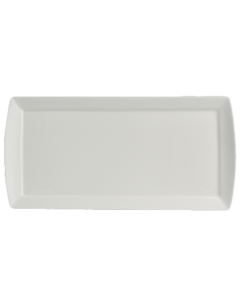 Steelite 6940E665 Parliament Rectangular Tray, 13"X6-1/2", White