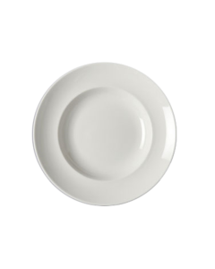 RAK CLDP26 Classic Gourmet 10-1/4" Round Deep Plate, Warm White