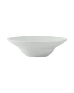 Tuxton FPD-087 Pacifica Rim Soup 10-1/2oz, 8-7/8", Porcelain White (Case of 24)