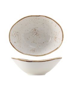 Tuxton GGA-403 Artisan Geode Capistrano Bowl, 20oz, Geode Agave