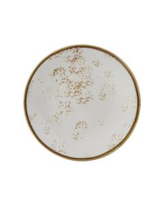 Tuxton GGA-003 Artisan Geode Plate, 7-1/4", Geode Agave