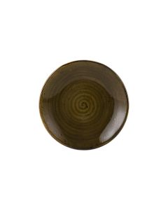 Tuxton GGW-003 Artisan Geode Plate, 7-1/4", Geode Walnut