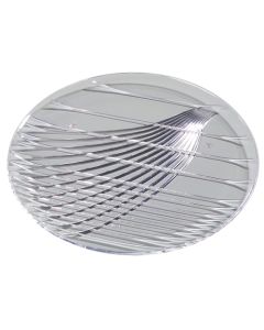 Carlisle 641307 Festival Trays 13" Clear Round Tray