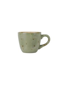 Tuxton GGO-085 Artisan Geode Espresso Cup, 3-1/2oz, Geode Olive