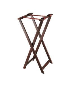 Browne Foodservice 575694 Tray Stand 32-1/2", Mahogany