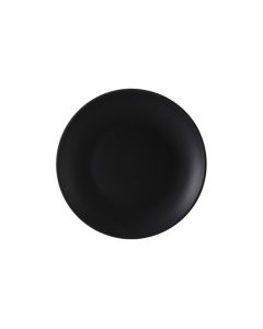 Tuxton VBA-080 Zion Plate, 8", Matte Black