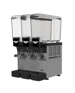 Vollrath VBBC3-37-A Pre-Mix Refrigerated Beverage Dispenser, (3) 2.1 Gallon Bowls