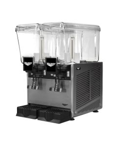 Vollrath VBBD2-37-S Pre-Mix Refrigerated Beverage Dispenser, (2) 3.2 Gallon Bowls
