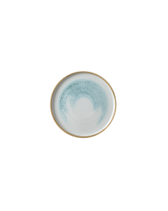 Churchill HAAMWP261, Homespun Accents Walled Plate, 10-1/4", Aquamarine (Case of 6)