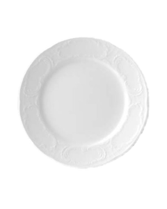 Bauscher 571816 Mozart 6-1/2" Flat Plate, White