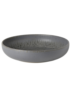 Mikasa 5308753 Raya 39oz Stoneware Coupe Bowl, Grey