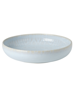 Mikasa 5308771 Skye 39oz Stoneware Coupe Bowl, Aqua