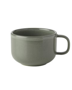 Mikasa 5275173 Solitude 9.3oz Stoneware Tea Cup, Green