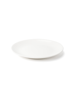 Browne Foodservice 5630163 Foundation Coupe Plate, 8", White