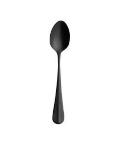 Cardinal MB253 Baguette Black 6" American Teaspoon, Matte Black (Case of 12)