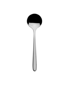 Mikasa 5313030 Santorini 6.7" Heavy Weight Bouillon Spoon, 18/10 Stainless Steel