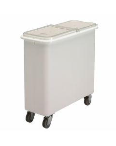 Cambro IBSF27148 Flat Top Ingredient Bin, 27 gallon, White