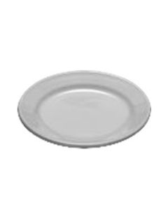 Boelter BWWRC-5 Wide Rim Plate, 5-1/2", Bright White (Case of 36)