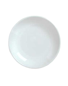 Syracuse 911194412, Reflections Coupe Plate, 7-3/8", Aluma White (Case of 36)