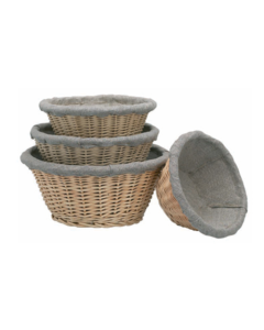 Matfer 118511 Banneton Proofing Basket, 2 lbs. Capacity