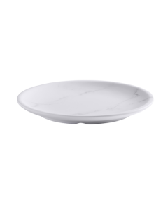 American Metalcraft MCP6MA Mix & Matte Melamine Plate, 6", Marble