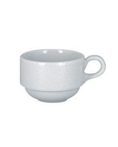 RAK CHPCLSC23 Charm Stackable Cup w/ Handle , 7-4/5 oz., White (Case of 12)