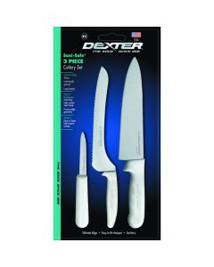 Dexter Russell SS3 Sani-Safe® 3-Piece Cutlery Set