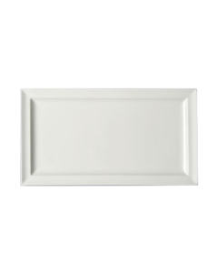 RAK CLRP38 Classic Gourmet Rectangular Plate, 15"x8-1/4" (Case of 6)
