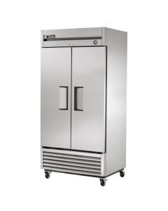 True T-35-HC Two Section Solid Door Reach In Refrigerator
