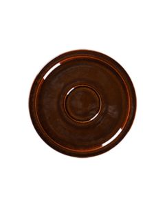 RAK EASA13HO Ease Saucer for Espresso, 4.9" dia., Honey (Case of 12)