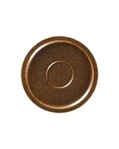 RAK EASA13RT Ease Saucer for Espresso, 4.9" dia., Rust (Case of 12)