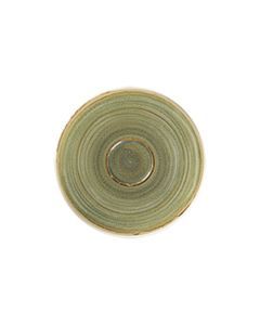 RAK SEMCLSA13 Spot Saucer for Espresso Cup, 5.1" dia., Emerald (Case of 12)