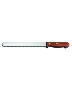 Dexter Russell S46912PCP Traditional™ Slicer, 12", Scalloped, Rosewood