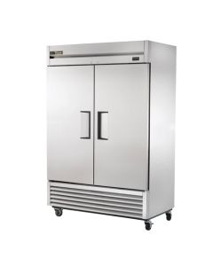 True T-49-HC 54" 2-Section Stainless Steel Reach-In Refrigerator