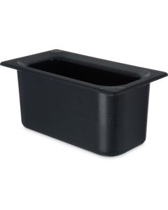 Carlisle CM110203 Coldmaster Food Pan, 1/3 Size, 6" Deep, Black