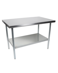 John Boos FBLG2424-X Economy Commercial Work Table, 24"Wx24"D