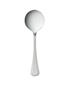 World Tableware 888 016 Masterpiece 5-7/8" Bouillon Spoon - 18/0 (Case of 36)