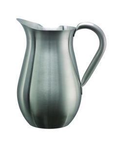 Service Ideas WPB2BSNG Bell Pitcher, 2 Liters, Stainless Steel