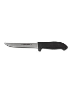 Dexter Russell 24013B (SG136B-PCP) SofGrip Wide Boning Knife, 6", Black