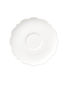 Libbey 977709006 Astor Saucer, 6", White, (Case of 36)