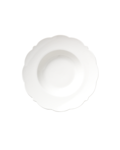 Libbey 977709912 Astor Bowl Rim Soup, 11.2oz, White, (Case of 24)