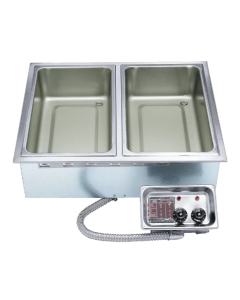 APW Wyott HFW-2 Insulated Electric Multiple Hot Food Well, 2 Wells