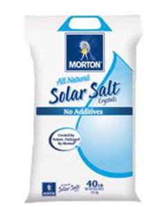 Morton Solar Salt, 40lbs