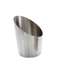 American Metalcraft FFCS45 2-7/8"X4-1/2" Angled French Fry Cup