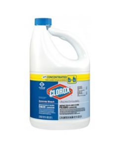 Clorox 30966 Germicidal Bleach 8.25%, 121oz (Case of 3)